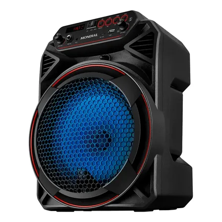 Caixa De Som Mondial Cm-150 Amplificada Connect Party Plus Cor Preto 127/220v