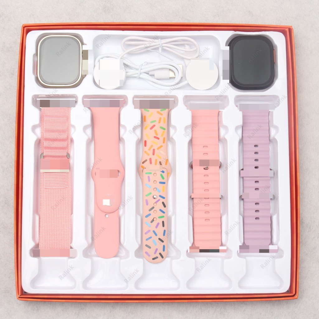 Relógio inteligente 5 Em 2 41mm/49mm Relógio Digital Presente Freqüência Cardíaca relógio feminino e relógio masculino