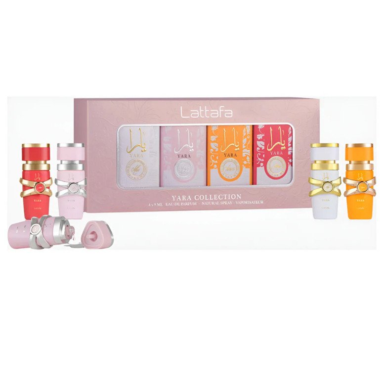 Kit Miniatura Lattafa Yara Collection Edp Feminino 5ml