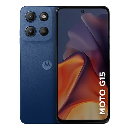 Moto G15 Dual Sim 4gb Ram 128gb Azul Marino Azul-escuro