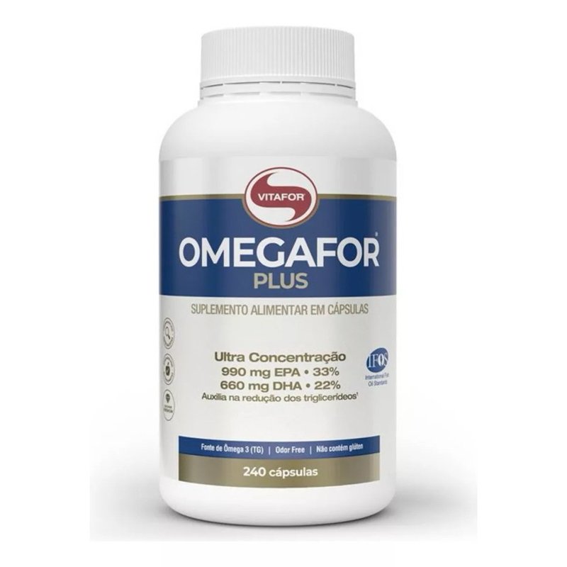 Omegafor Plus 240 Cápsulas Ômega 3 Vitafor